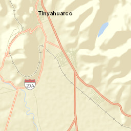 Tinyahuarco Street Map