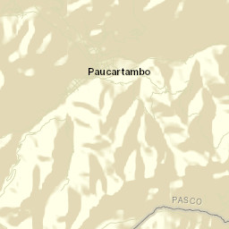Paucartambo Street Map