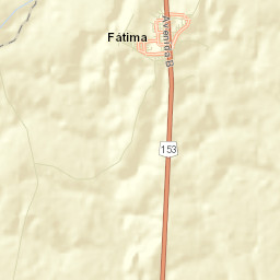 Fátima Street Map
