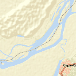 Xique Xique Street Map
