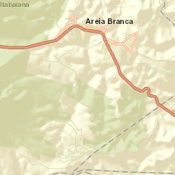 Areia Branca Street Map
