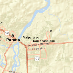 Ji Paraná Street Map
