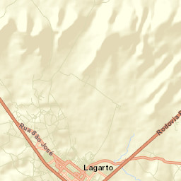 Lagarto Street Map