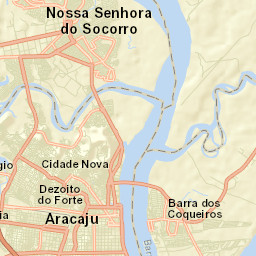Barra dos Coqueiros Street Map