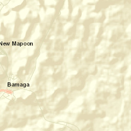 Bamaga Street Map