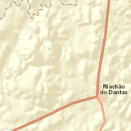 Riachão do Dantas Street Map