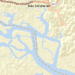 São Cristóvão Street Map