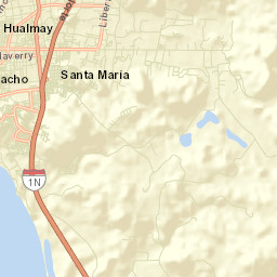 Huacho Street Map