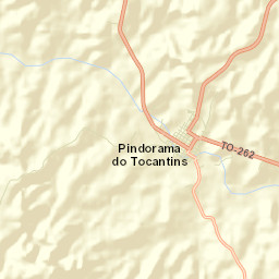 Pindorama do Tocantins Street Map