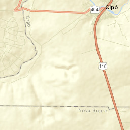 Cipó Street Map