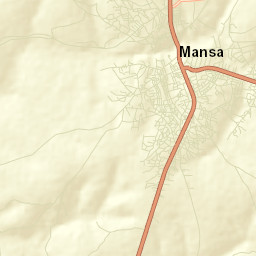 Mansa Street Map