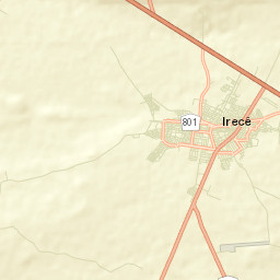 Irecê Street Map