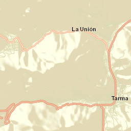 Provincia de Tarma Street Map