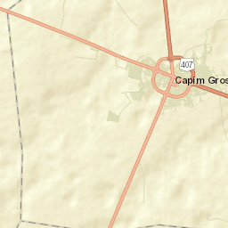 Capim Grosso Street Map