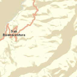 Provincia de Canta Street Map