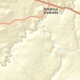 América Dourada Street Map