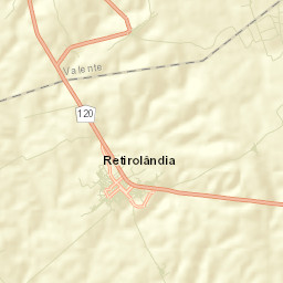Retirolândia Street Map
