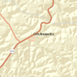 Cristinápolis Street Map