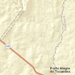 Porto Alegre do Tocantins Street Map