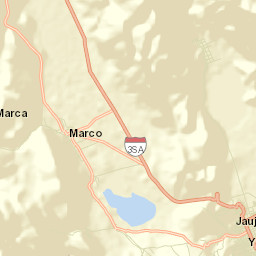 Provincia de Jauja Street Map