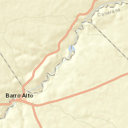 Barro Alto Street Map
