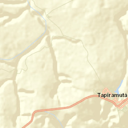 Tapiramutá Street Map