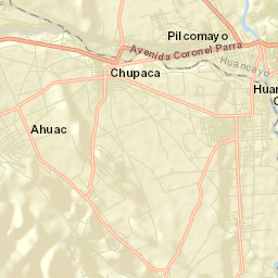 Pilcomay Street Map