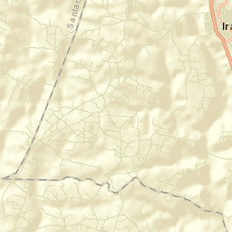 Irará Street Map