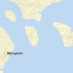 Milingimbi Street Map