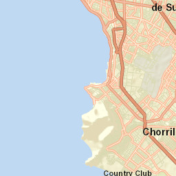 Santiago de Surco Street Map
