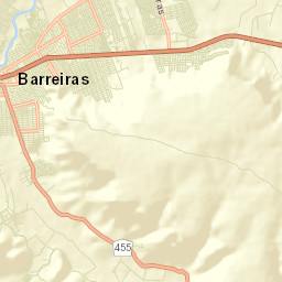 Barreiras Street Map