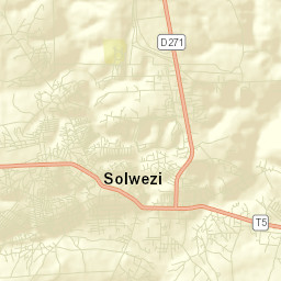 Solwezi Street Map