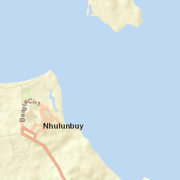 Nhulunbuy Street Map
