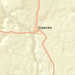 Iraquara Street Map