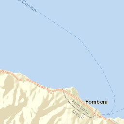 Fomboni Street Map