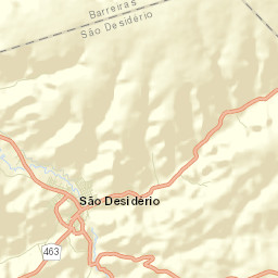 São Desidério Street Map