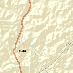 Catu Street Map