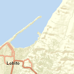 Lobito Street Map