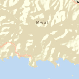 Nioumachoua Street Map