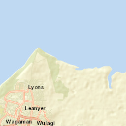 Wanguri Street Map