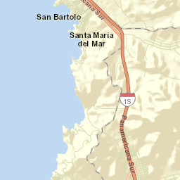 San Bartolo Street Map