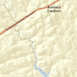 Antônio Cardoso Street Map