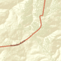 Cuito Street Map
