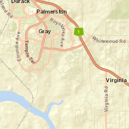 Virginia Street Map