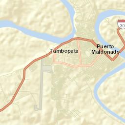 Puerto Maldonado Street Map