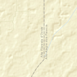 Alto Alegre dos Parecis Street Map