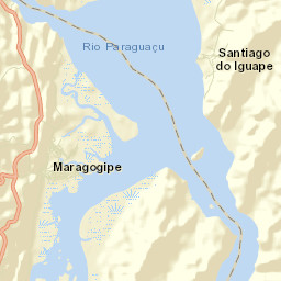 Maragogipe Street Map