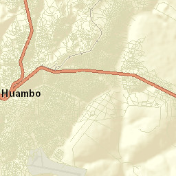 Huambo Street Map