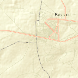 Kalulushi Street Map