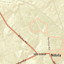 Ndola Street Map
